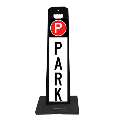 Vertical Panel 45 Parking Lot Sign (PARK)